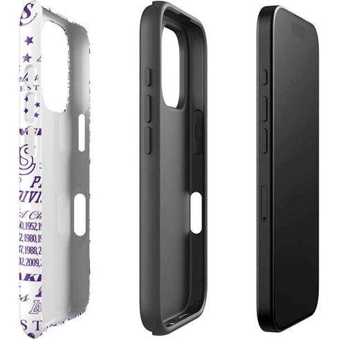 NBA LA Lakers Historic Blast iPhone 16 Pro Impact Case