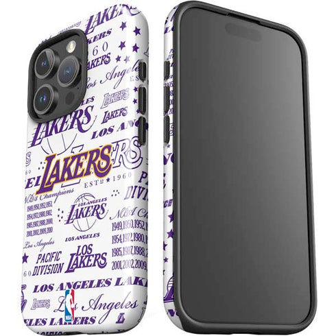 NBA LA Lakers Historic Blast iPhone 16 Pro Max Impact Case