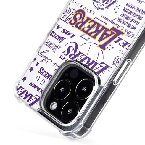 NBA LA Lakers Historic Blast iPhone 16 Pro Max MagSafe Case