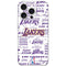 NBA LA Lakers Historic Blast iPhone 16 Pro Skin