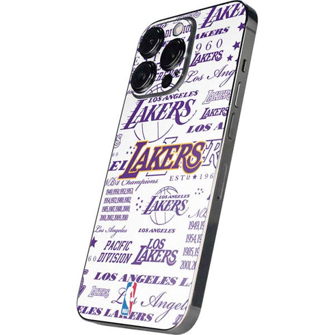 NBA LA Lakers Historic Blast iPhone 16 Pro Skin