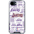 NBA LA Lakers Historic Blast iPhone 16e Clear Case