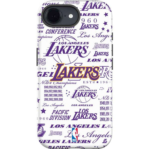 NBA LA Lakers Historic Blast iPhone 16e Impact Case
