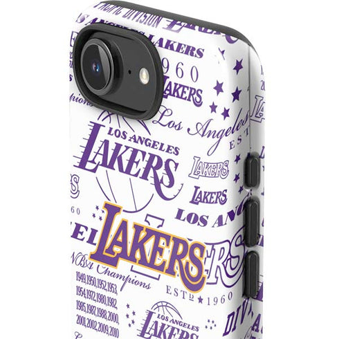 NBA LA Lakers Historic Blast iPhone 16e Impact Case