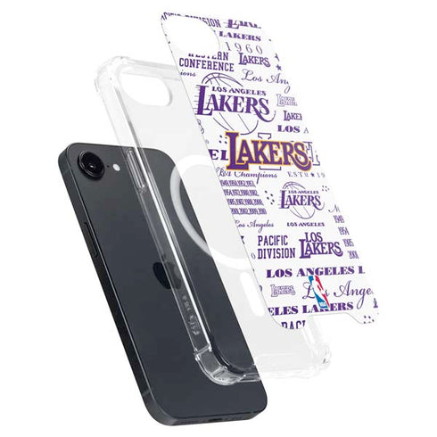 NBA LA Lakers Historic Blast iPhone 16e MagSafe Case