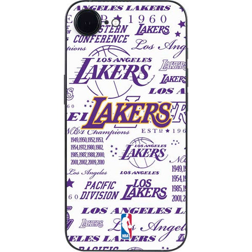 NBA LA Lakers Historic Blast iPhone 16e Skin