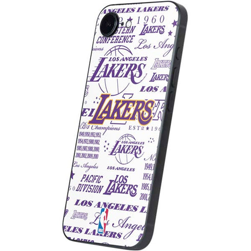 NBA LA Lakers Historic Blast iPhone 16e Skin