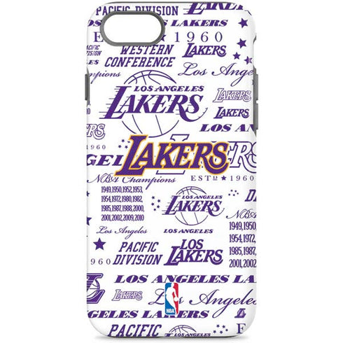 NBA LA Lakers Historic Blast iPhone Cases