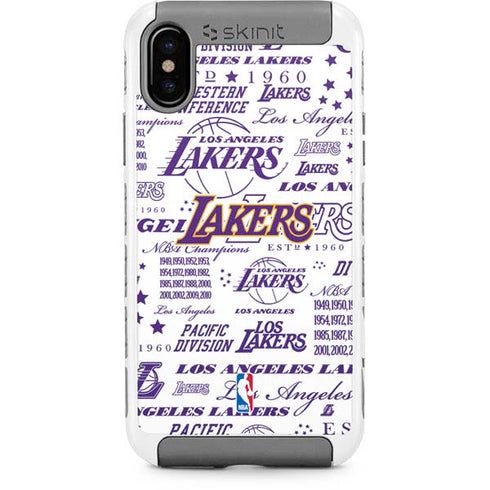 NBA LA Lakers Historic Blast iPhone Cases