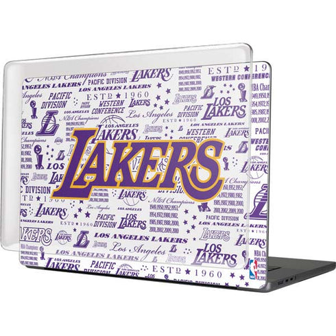 NBA LA Lakers Historic Blast MacBook Cases