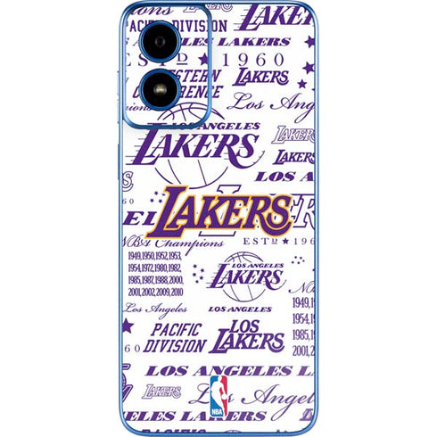NBA LA Lakers Historic Blast Moto G Play 4G (2024) Skin