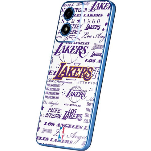 NBA LA Lakers Historic Blast Moto G Play 4G (2024) Skin