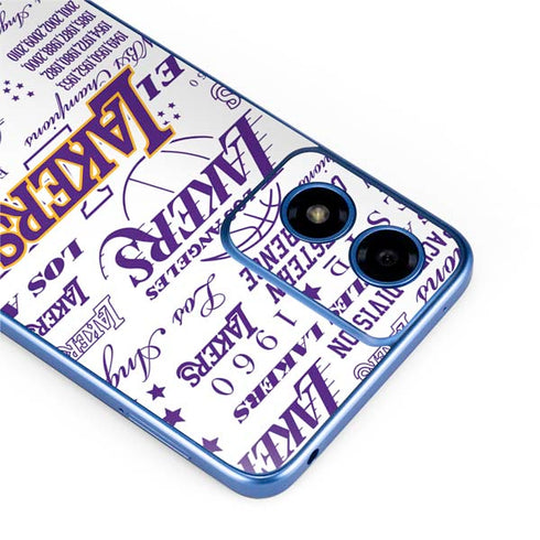 NBA LA Lakers Historic Blast Moto G Play 4G (2024) Skin