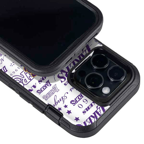 NBA LA Lakers Historic Blast Otterbox Defender iPhone Skin