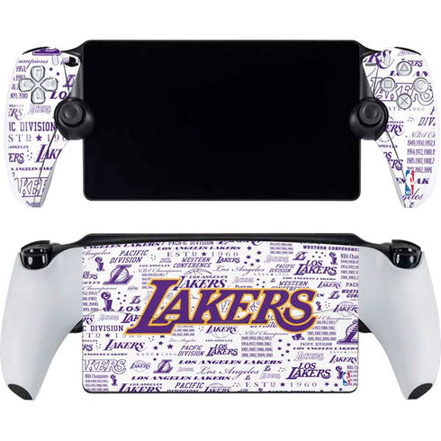 NBA LA Lakers Historic Blast PlayStation Portal Remote Player Skin