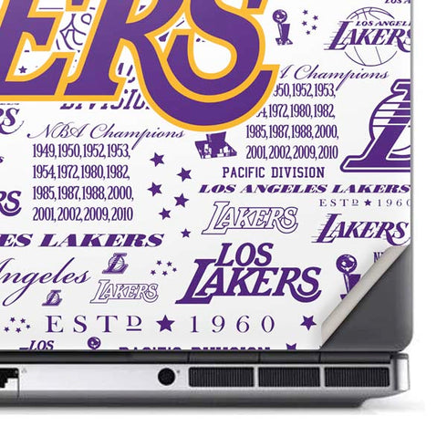 NBA LA Lakers Historic Blast Dell Precision Skin