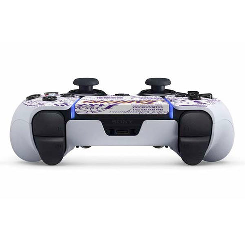 NBA LA Lakers Historic Blast PS5 DualSense Edge Pro Controller Skin