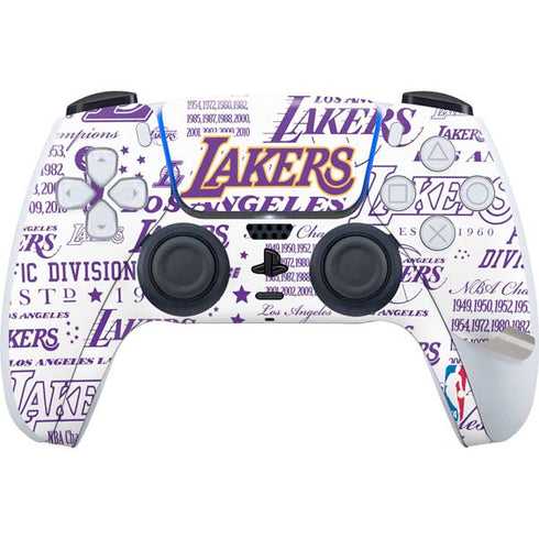 NBA LA Lakers Historic Blast PS5 Pro Bundle Skin