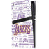 NBA LA Lakers Historic Blast PS5 Pro Console Skin