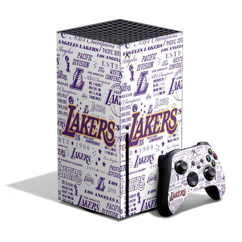NBA LA Lakers Historic Blast Xbox Series X Bundle Skin