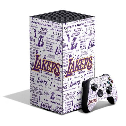 NBA LA Lakers Historic Blast XBox Series X Digital Edition Bundle Skin