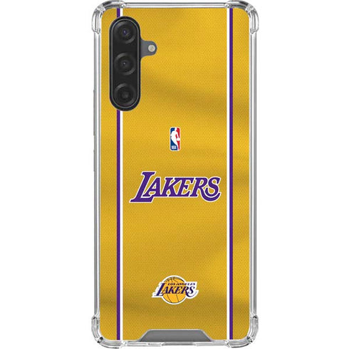 NBA Los Angeles Lakers Jersey Galaxy A17 Clear Case