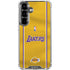 NBA Los Angeles Lakers Jersey Galaxy S26 Clear Case