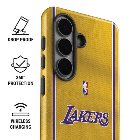 NBA Los Angeles Lakers Jersey Galaxy S26 Plus Impact Case