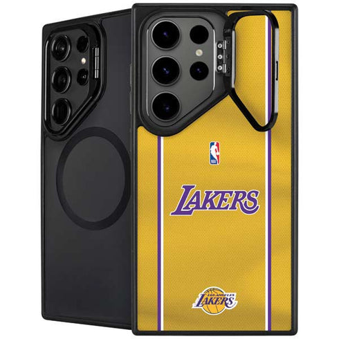 NBA Los Angeles Lakers Jersey Galaxy S26 Ultra Kickstand Case