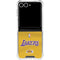 NBA Los Angeles Lakers Jersey Galaxy Z Flip7 Clear Case