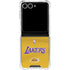 NBA Los Angeles Lakers Jersey Galaxy Z Flip7 Clear Case