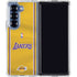 NBA Los Angeles Lakers Jersey Galaxy Z Fold7 Clear Case