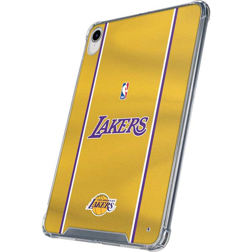 NBA Los Angeles Lakers Jersey iPad 11th Gen (2025) Clear Case