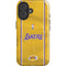 NBA Los Angeles Lakers Jersey iPhone 16 Magsafe Impact Case