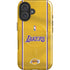 NBA Los Angeles Lakers Jersey iPhone 16 Plus Magsafe Impact Case