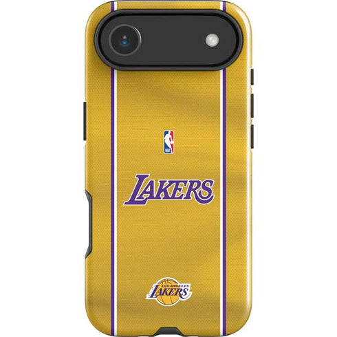 NBA Los Angeles Lakers Jersey iPhone 17 Air Impact Case
