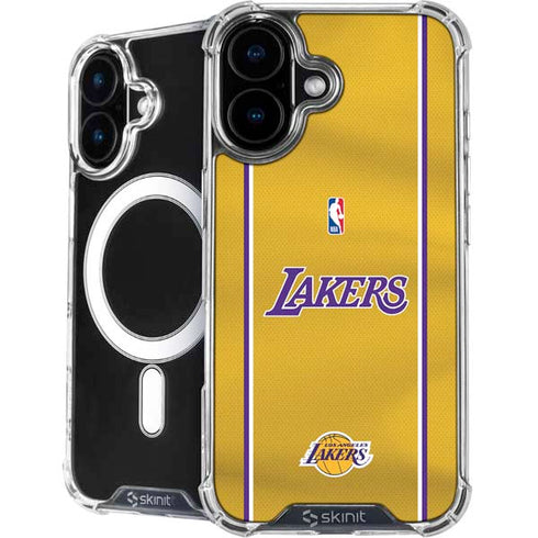 NBA Los Angeles Lakers Jersey iPhone 17 MagSafe Case
