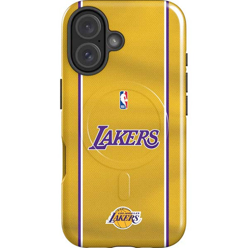 NBA Los Angeles Lakers Jersey iPhone 17 Magsafe Impact Case