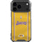 NBA Los Angeles Lakers Jersey iPhone 17 Pro Max Clear Case