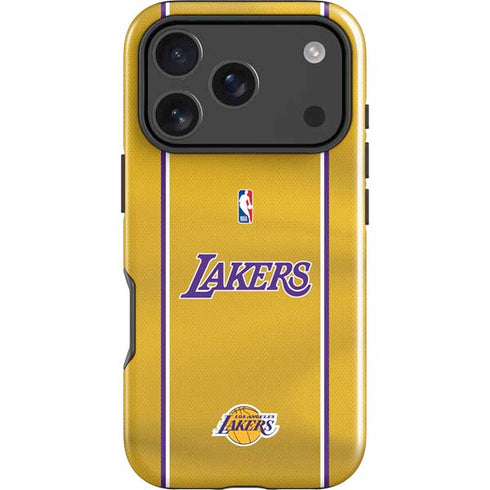 NBA Los Angeles Lakers Jersey iPhone 17 Pro Max Impact Case