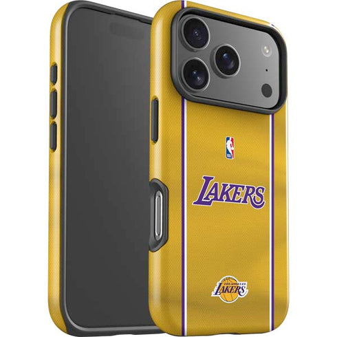 NBA Los Angeles Lakers Jersey iPhone 17 Pro Max Impact Case