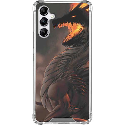 LA Williams Belial Dragon by LA Williams Gabb Phone 4 Clear Case