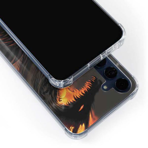 LA Williams Belial Dragon by LA Williams Galaxy A55 5G Clear Case