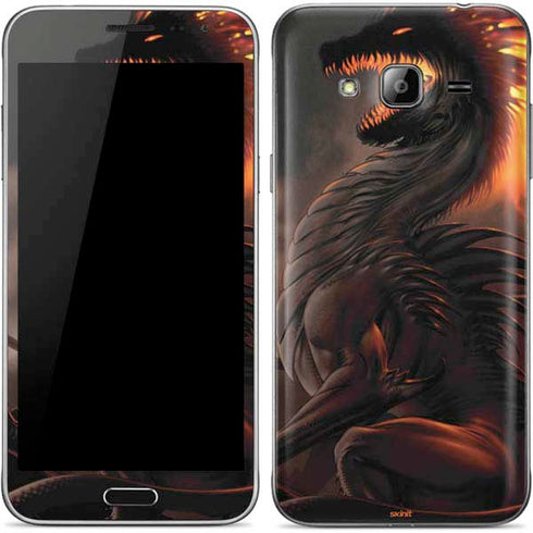 LA Williams Belial Dragon by LA Williams Galaxy J3 Skin