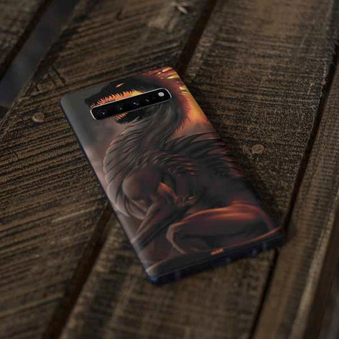 LA Williams Belial Dragon by LA Williams Galaxy S10 Plus Skin