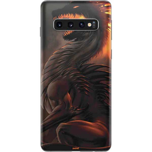LA Williams Belial Dragon by LA Williams Galaxy S10 Skin