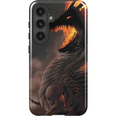 LA Williams Belial Dragon by LA Williams Galaxy S25 Impact Case