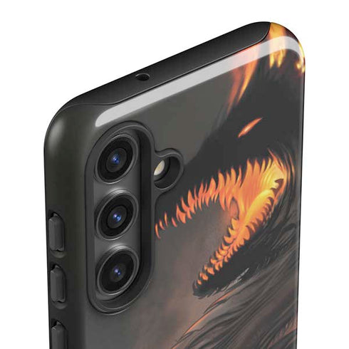 LA Williams Belial Dragon by LA Williams Galaxy S25 Impact Case