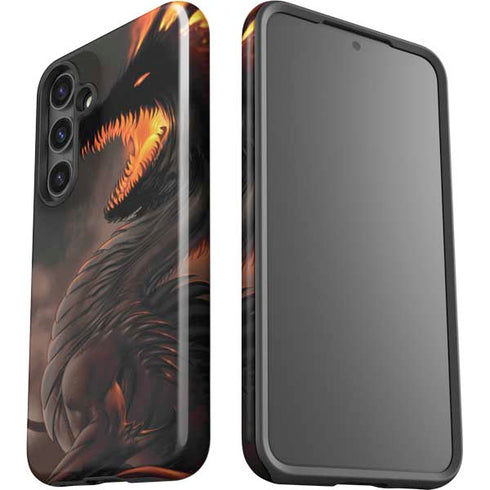 LA Williams Belial Dragon by LA Williams Galaxy S25 Impact Case