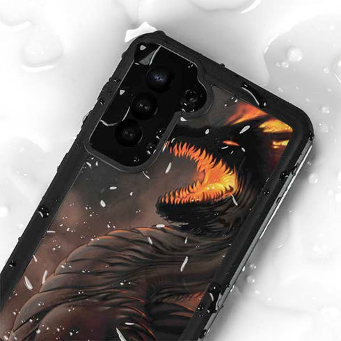 LA Williams Belial Dragon by LA Williams Galaxy S24 Plus Waterproof Case